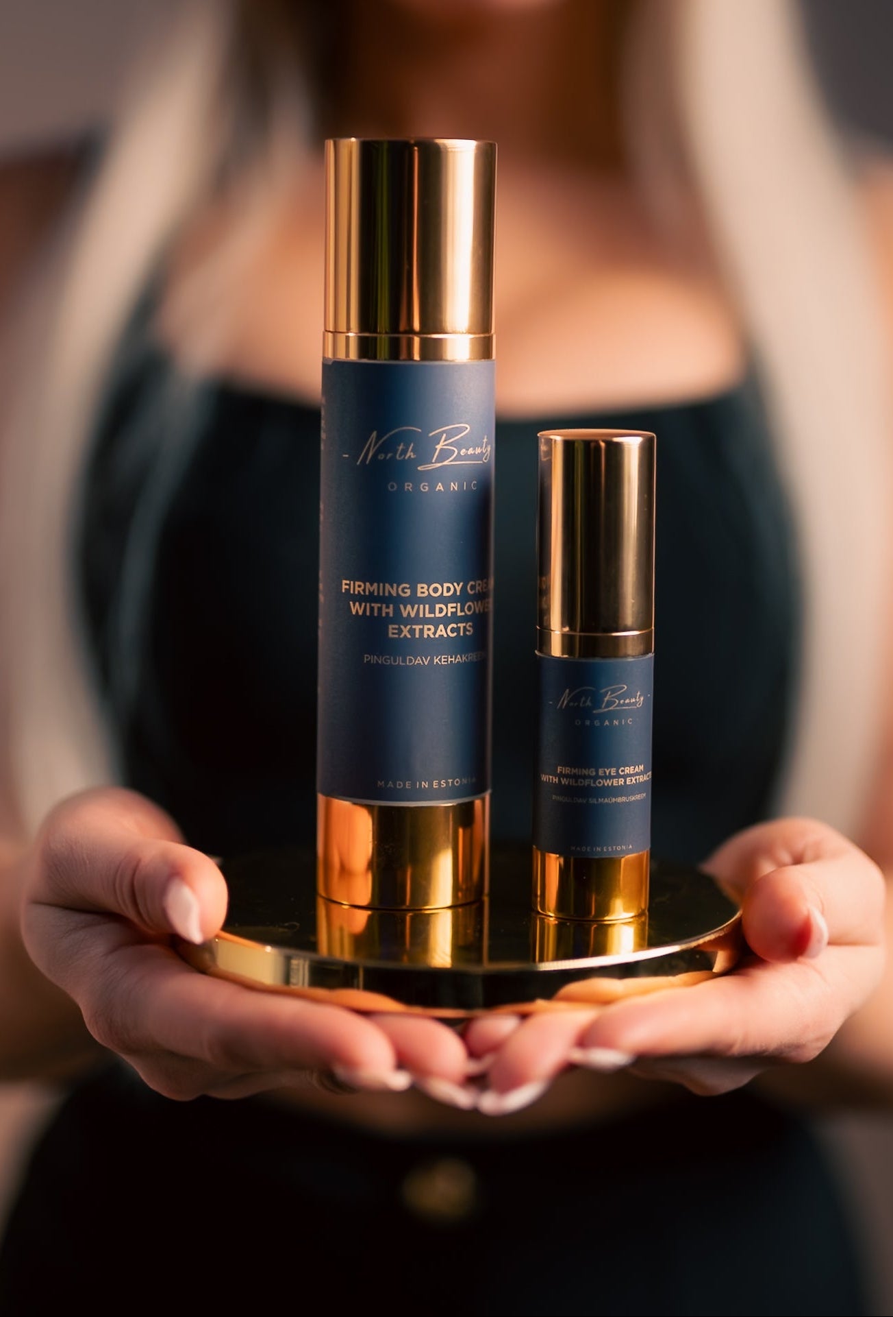 Firming Body Cream with Hyaluronic Acid and Flower Extracts, 100ml