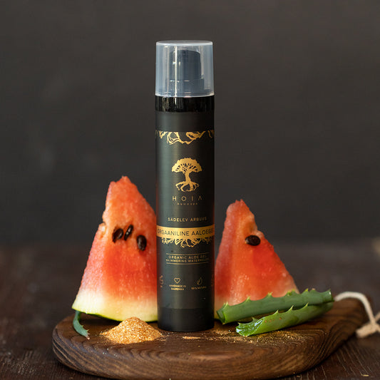 Organic Aloe Gel Shimmering Watermelon