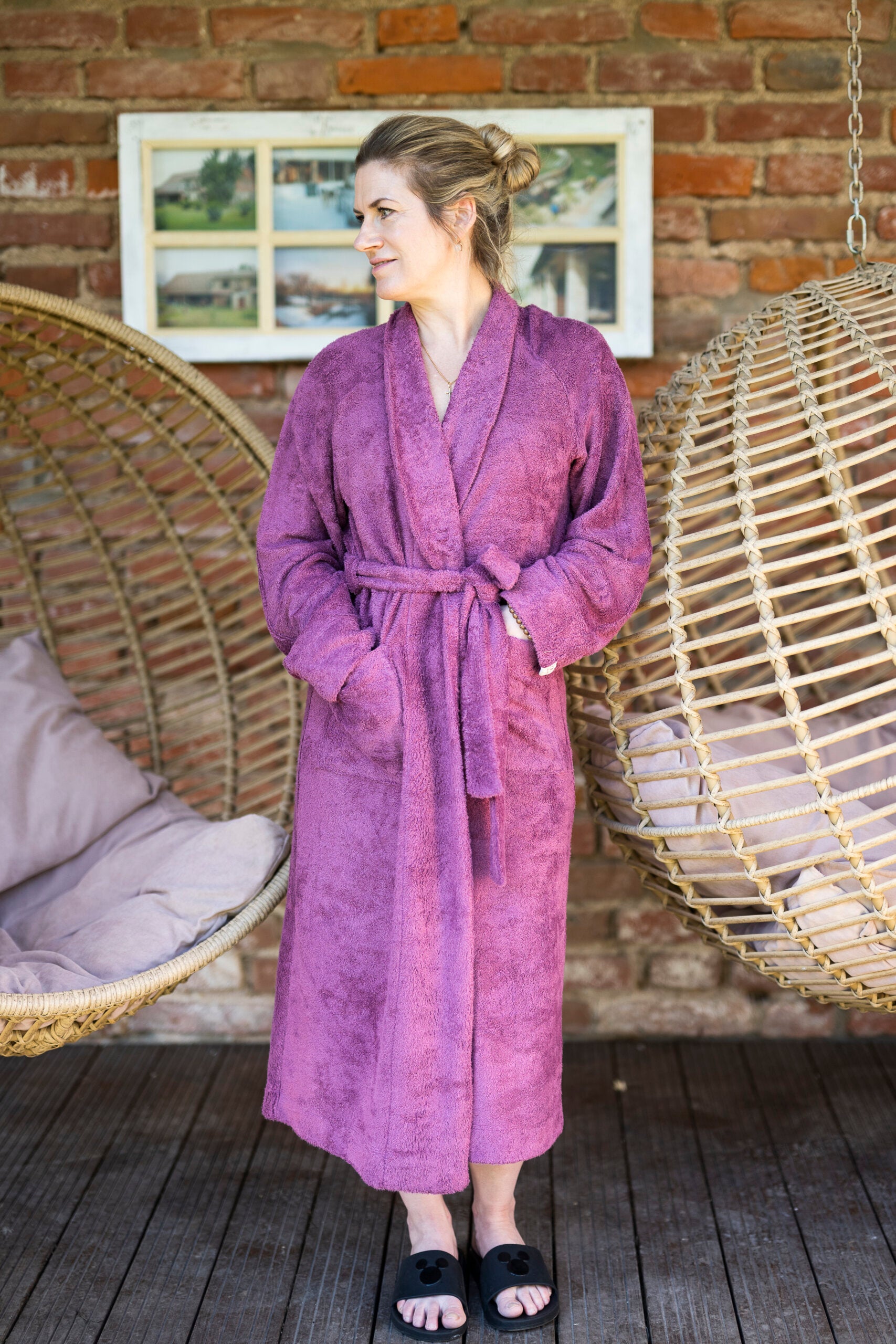 Bathrobe for Women - Bamboo Terry